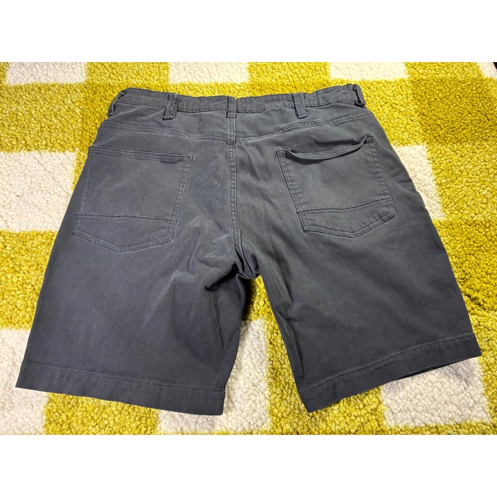 Southpole‎ Mens Slim Fit Chino Shorts Size 40 Dark Gray Black Five Pocket Casual - Picture 4 of 6